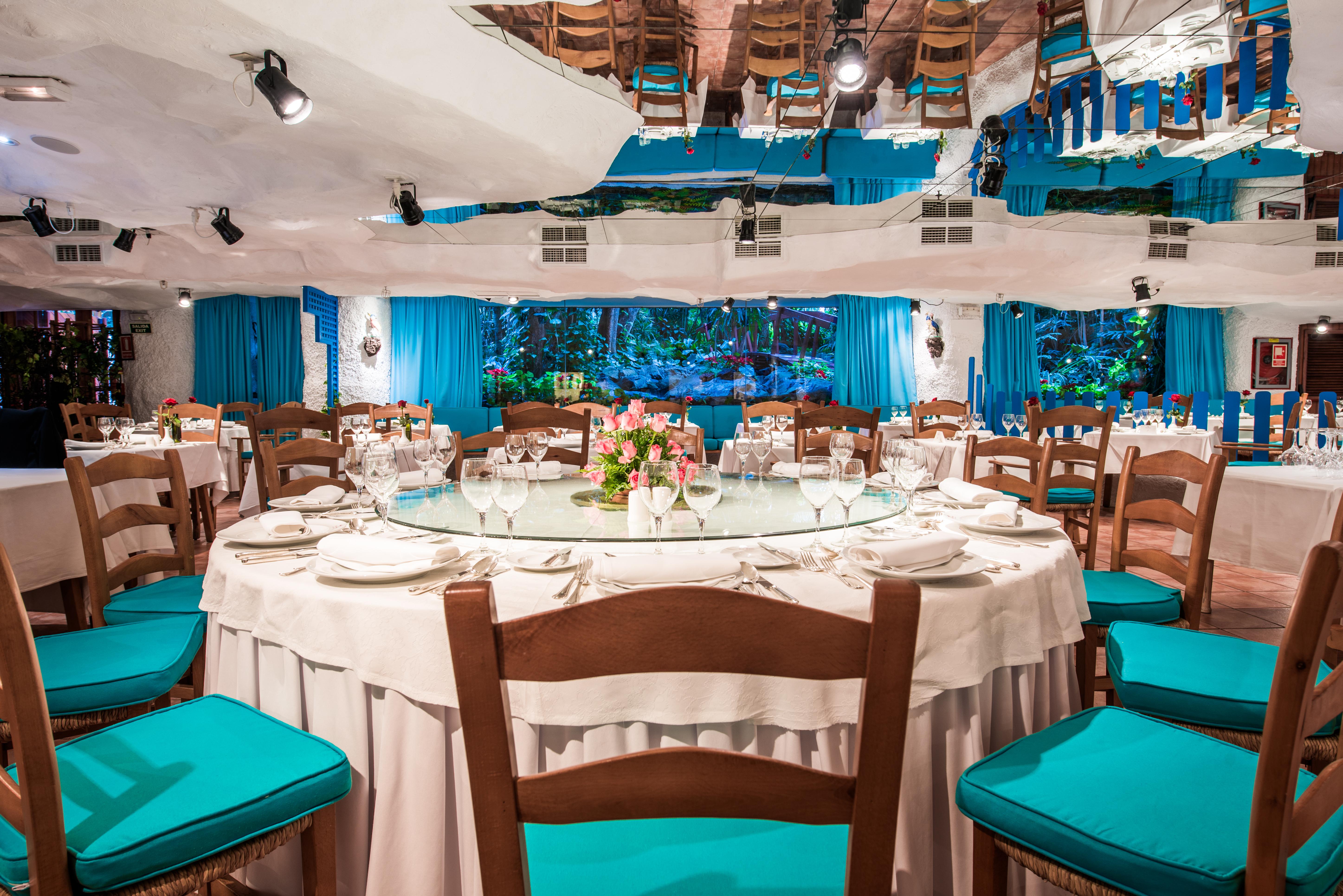 ホテル ボタニコ イ オリエンタル スパ ガーデン プエルト・デ・ラ・クルス エクステリア 写真 Interior of the restaurant